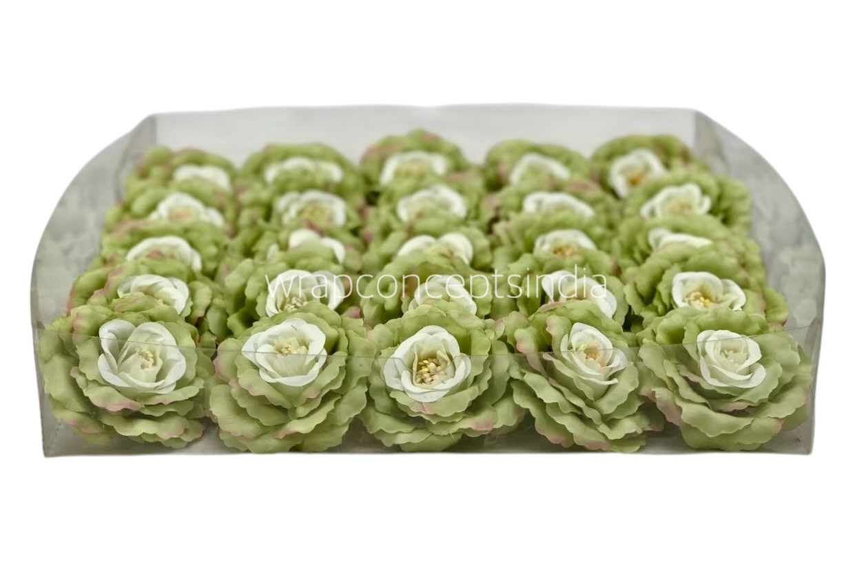 Green Open Rose
