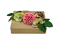 Flamingo Carnation Ginkgo Ready Bunch