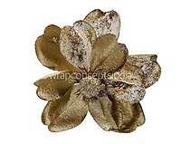 Metallic Texture & Velvet Flower