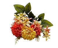 Shaded Carnation Bunch-Cornflower Blue