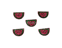 Watermelon Accessory - Fuchsia & Green