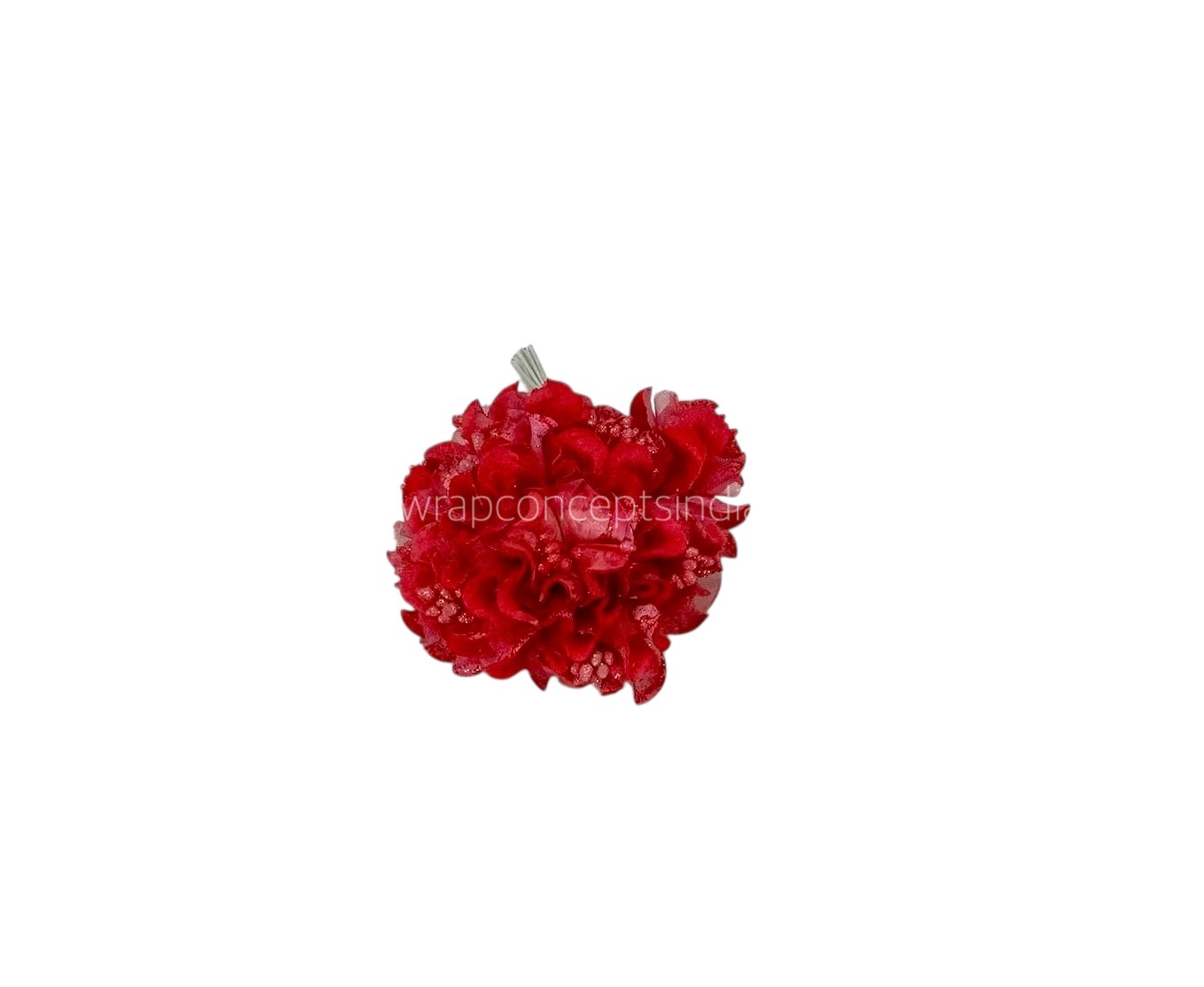 Coral Flowers with Glitter Pollen