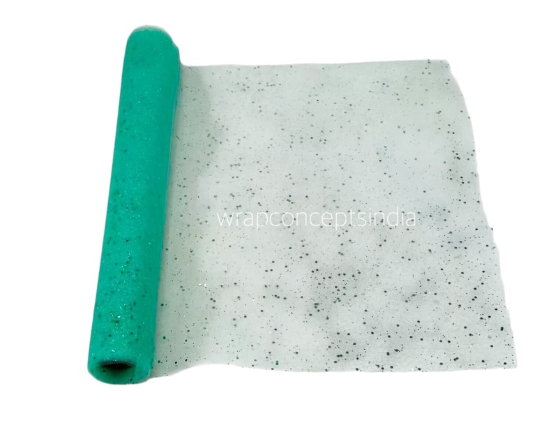 Seafoam Glitter Soft Net