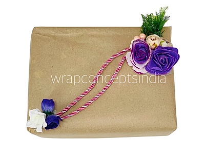 Purple Foam Flowers  Ready Bunch