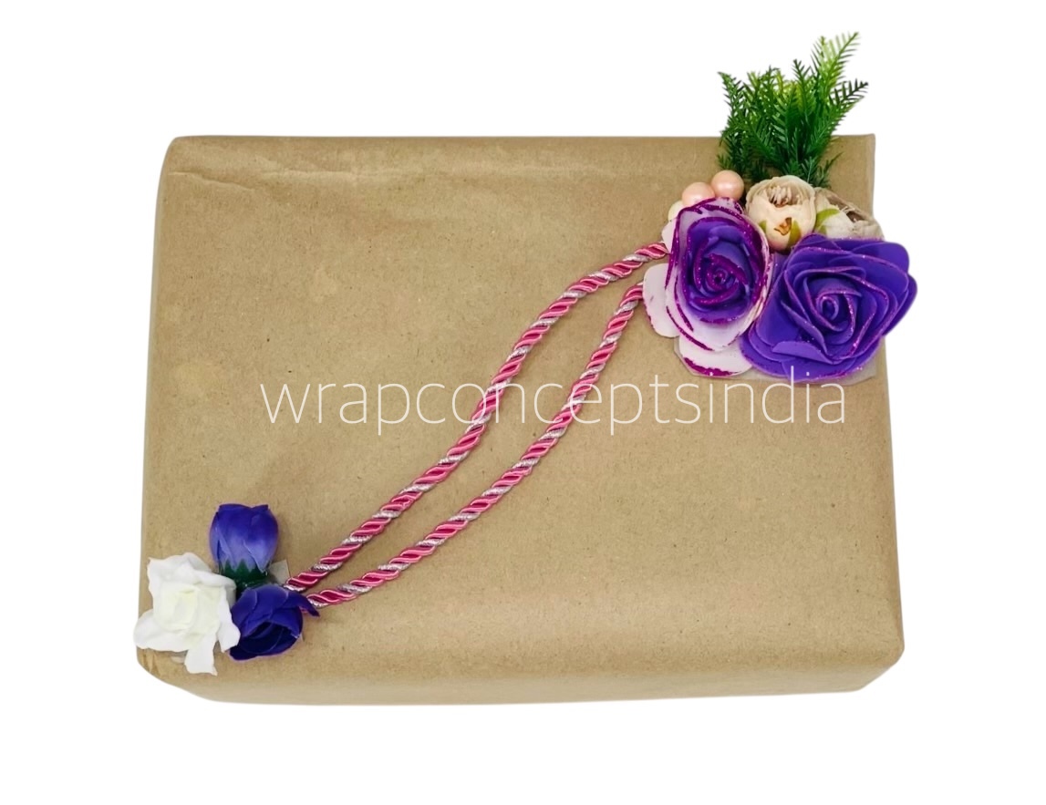 Purple Foam Flowers Ready Bunch