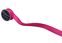 Polka Dots - Fuchsia Pink with White