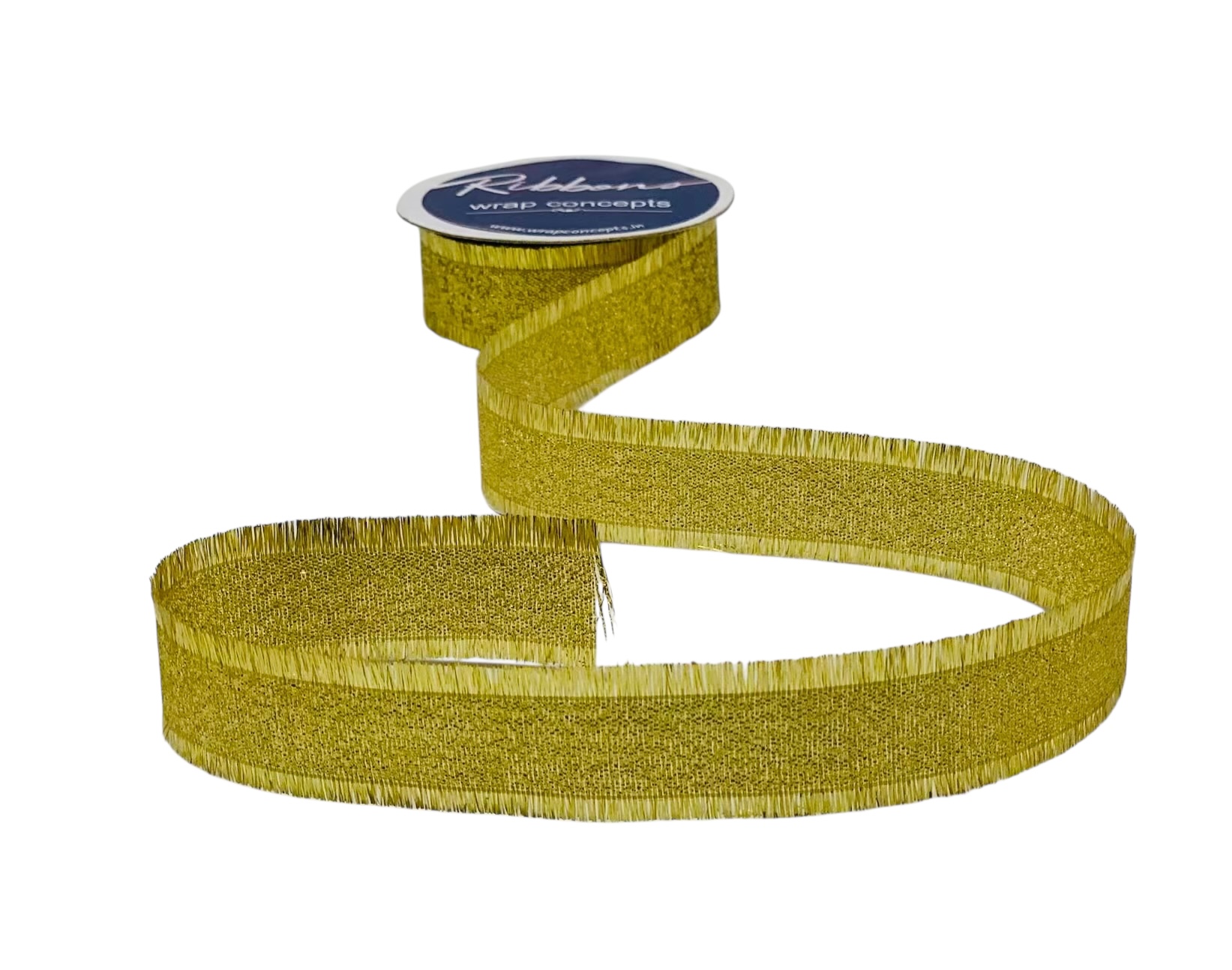 Grosgrain With Tinsel Edges