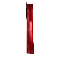 Sheer Stripes Ribbon Satin Edges-Maroon-10 yards