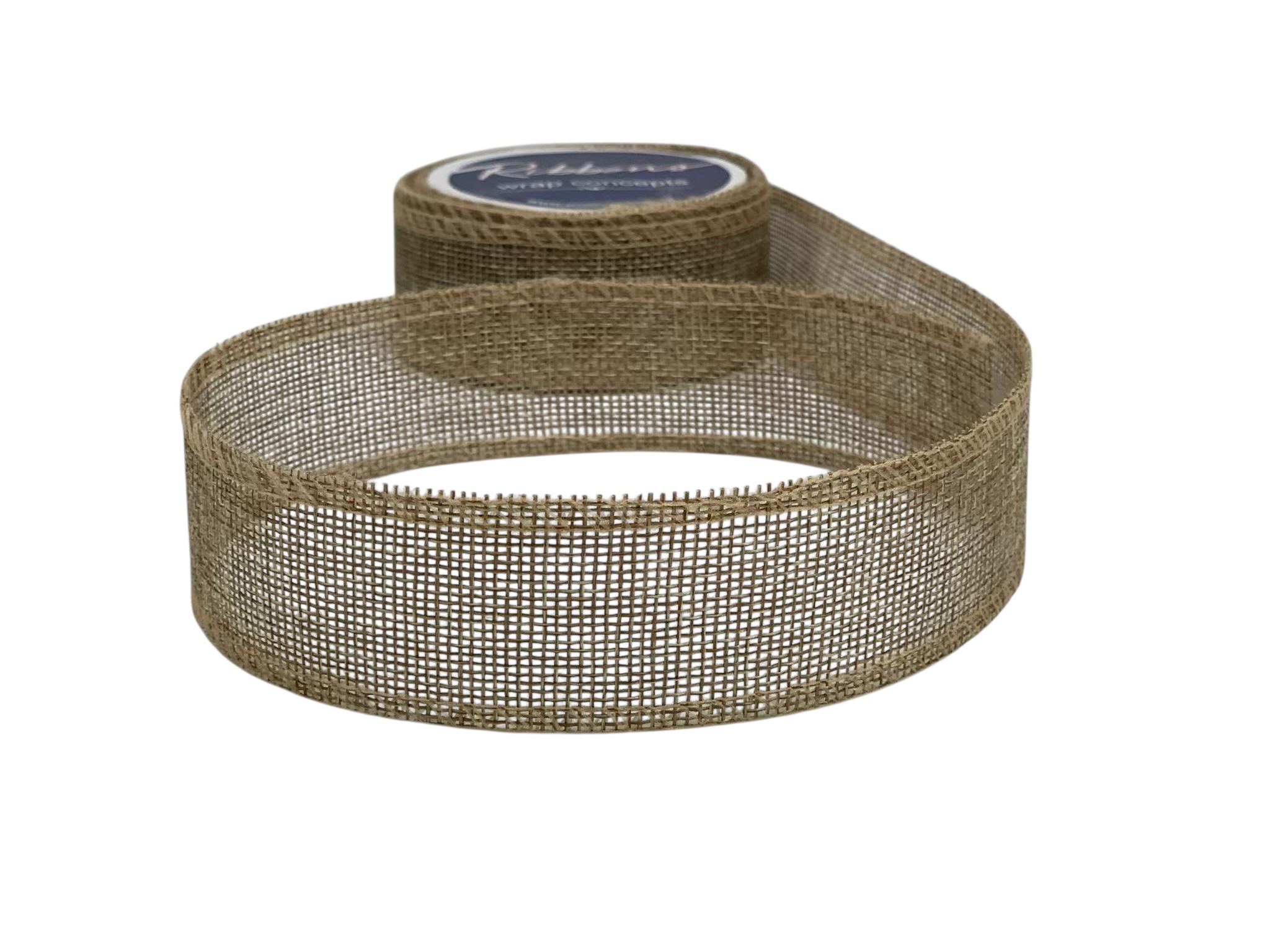 Plain Jute Ribbon - Brown