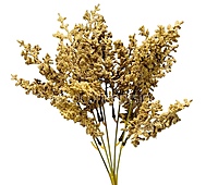 Frosted Plum Blossom Spray-White