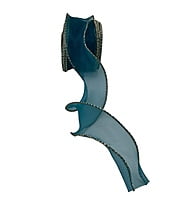 Sheer Ribbon with Gold Wired Edges