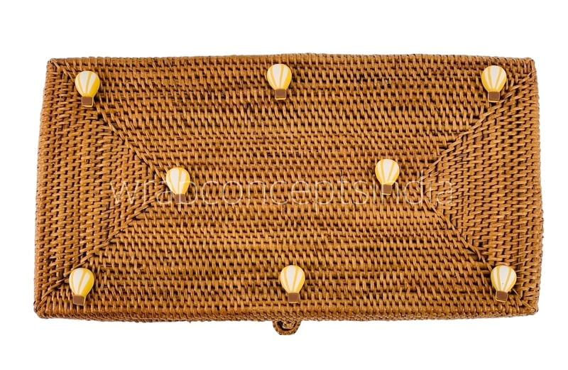 Hot Air Balloon Accessory - Sage Green/Lilac/Mustard