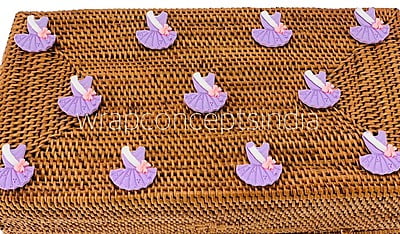 Frock Accessory - Lilac/ Yellow/ Blue