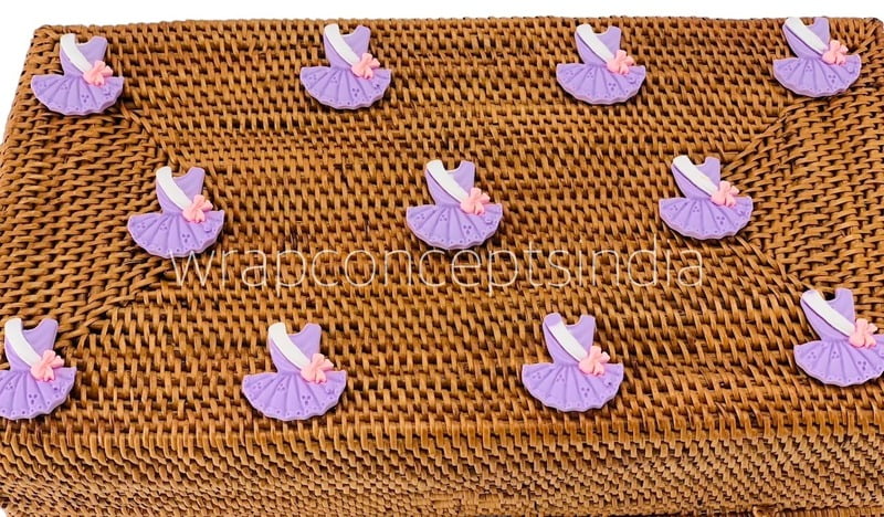 Frock Accessory - Lilac/ Yellow/ Blue