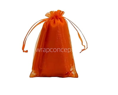 Sheer Pouch Bags - 10x14 cms