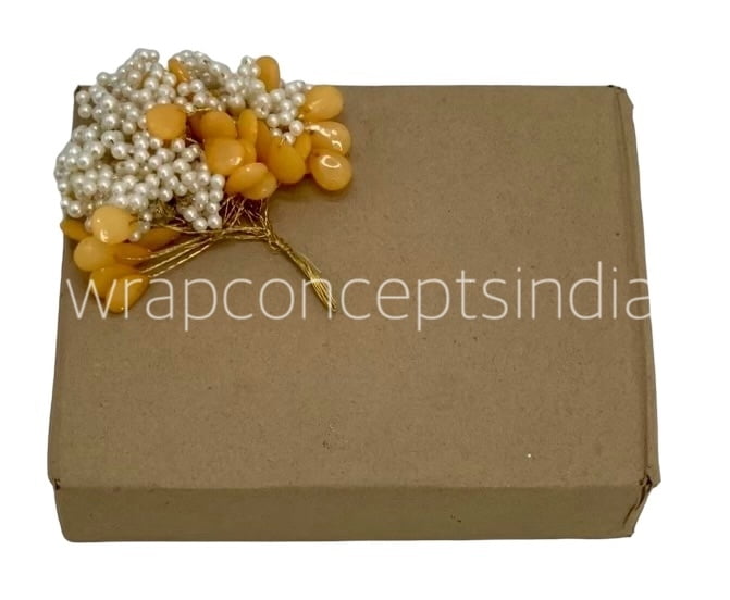 Ochre Pearl Flower Add-on Stick