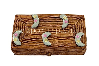 Moon & Star-Gold Yellow/ Lilac/ Grey