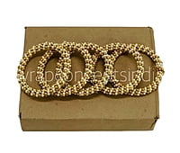 3" Pearl Ring-Pearl & Gold