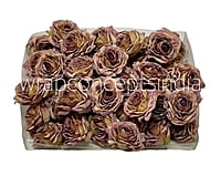 Tawny & Pecan Small Roses