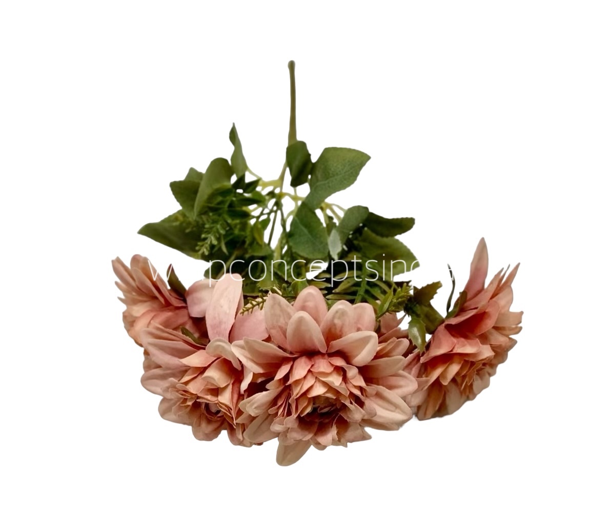 Blue & Green Small Carnation Bunch