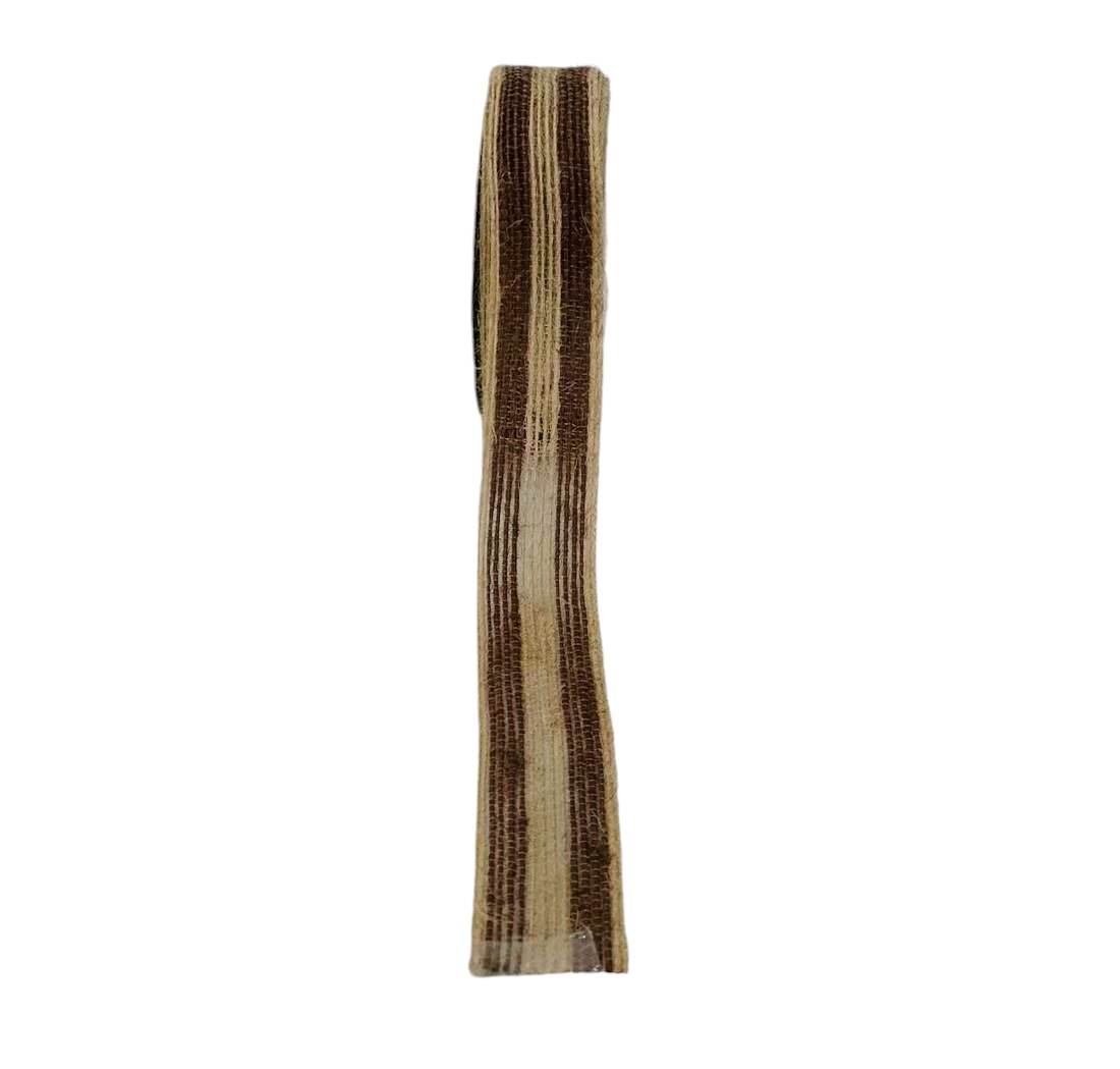 Jute Ribbon Double Stripe - Pink/Blue/Brown/White