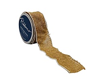 Jute Ribbon With & Without Pearls - 40 MM