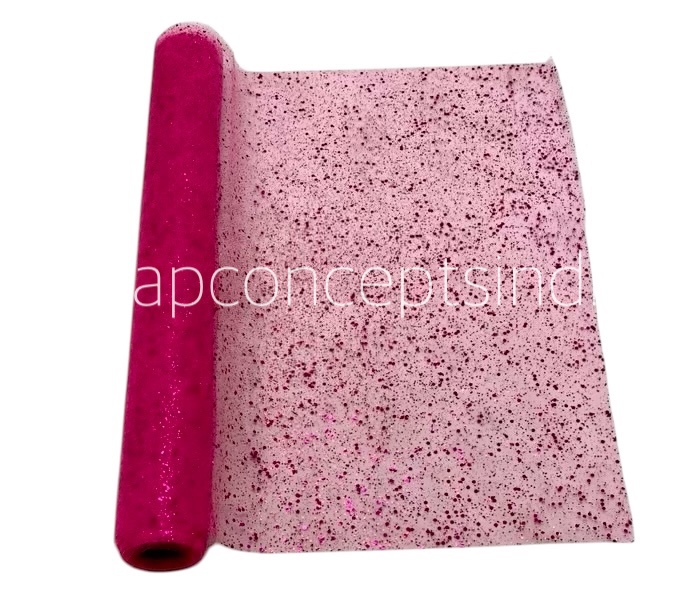 Fuchsia Glitter Soft Net