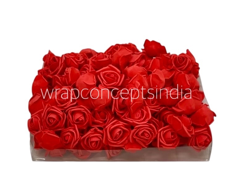 Red Medium Foam Rose