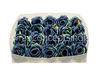 Rose Small - Navy with hints of Green