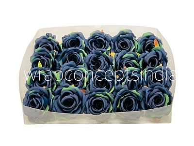 Rose Small - Navy with hints of Green
