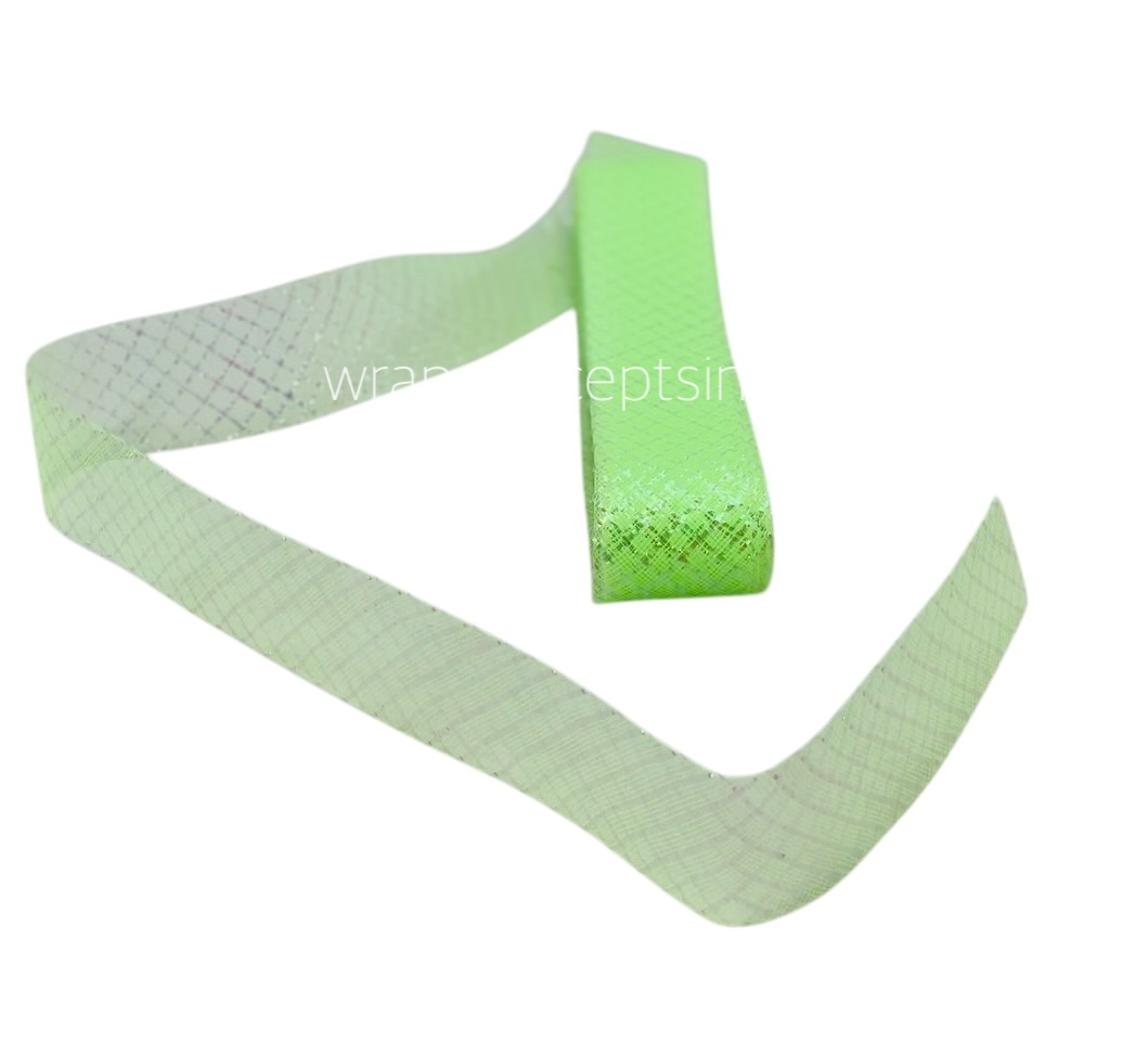 Stretch Ribbon with Glitter Hints