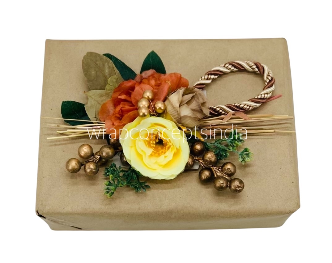 Rust & Yellow Flower Ready Bunch