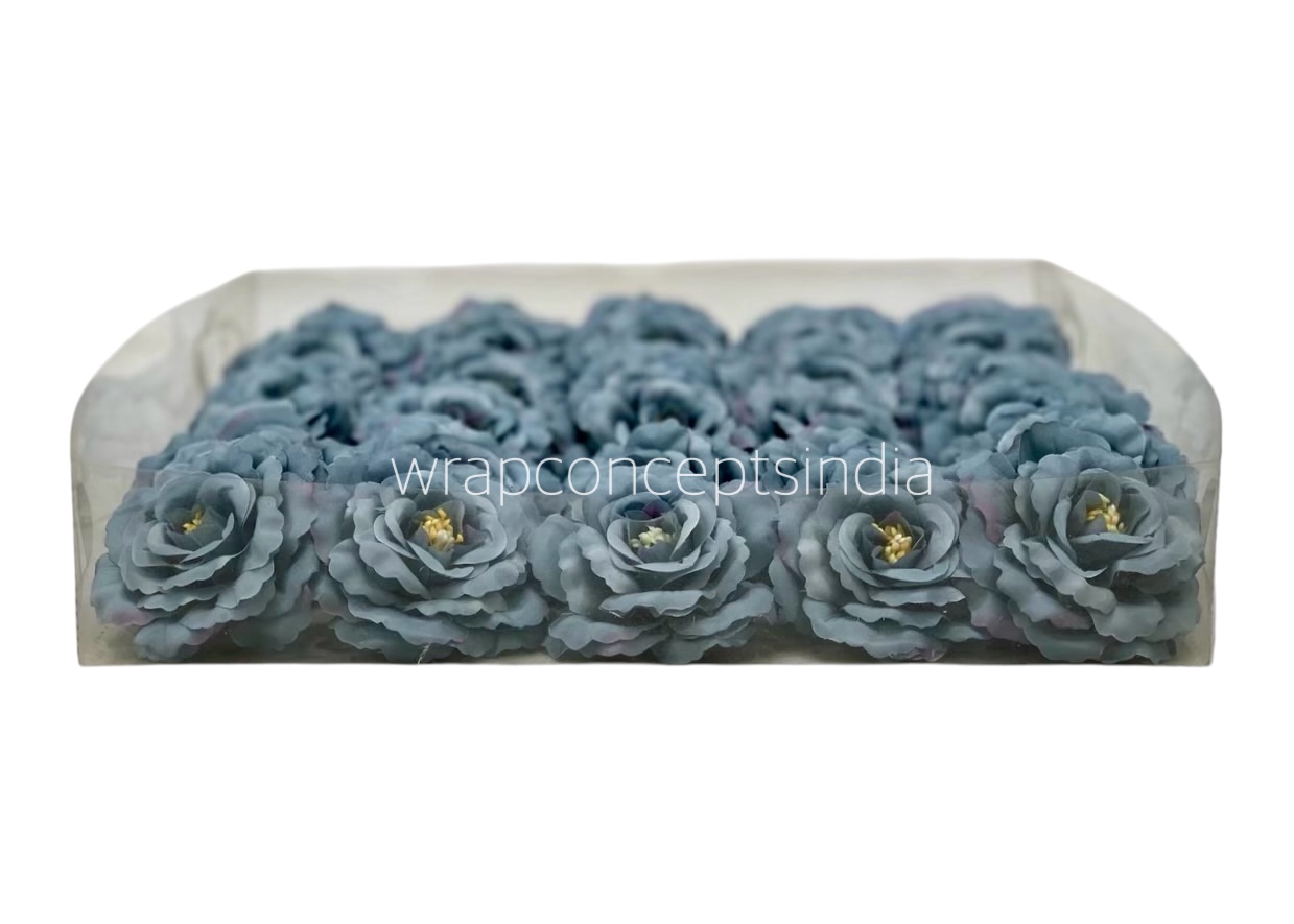 Oxford Grey Open Rose