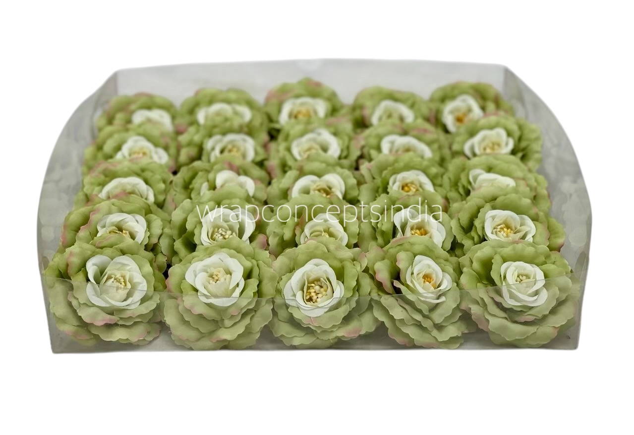 Green Open Rose