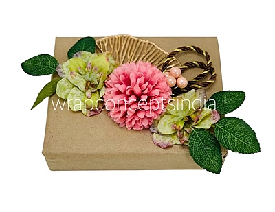 Flamingo Carnation Ginkgo Ready Bunch