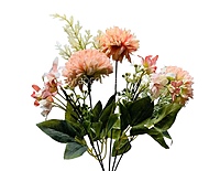 Shaded Carnation Bunch-Cornflower Blue