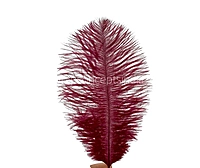 Faux Feather Rounded Edges-Brown