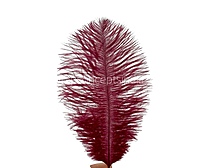 Faux Feather Rounded Edges-Brown