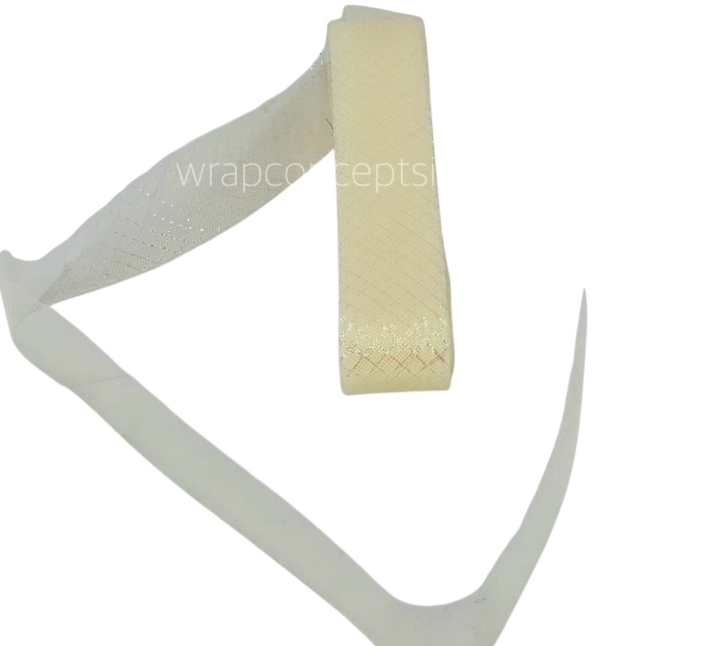 Stretch Ribbon with Glitter Hints