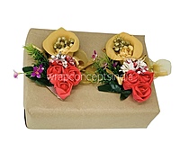 Red Foam Roses Ready Bunch