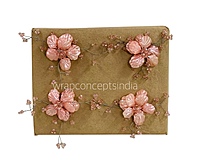 Acrylic Flowers with Pearl Add-ons- Multicolor