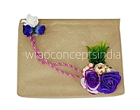 Purple Foam Flowers Ready Bunch