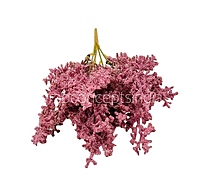 Frosted Plum Blossom Spray-White