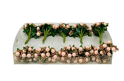 Light Peach & Gold Pearl Pollen