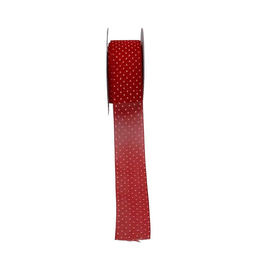 Sheer Polka Dot Ribbon