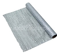 Silver Foil Organza Roll-