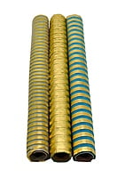 Gold Foil Stripe Organza Roll