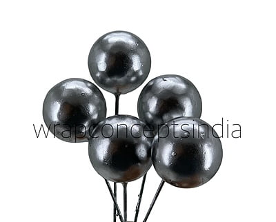 Silver Faux Balls - 30 MM
