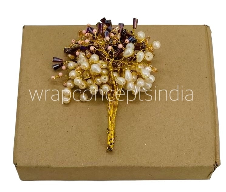 Burgundy Stone & Pearl Add-ons