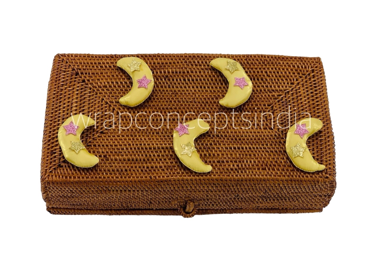 Moon & Star-Gold Yellow/ Lilac/ Grey